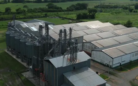 Planta de Semillas de Xeax Alimentos vista desde el aire